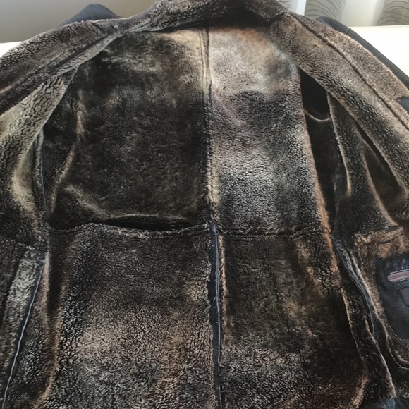 Real sheepskin coat for men Made in Canada 🇨🇦 - Picture 5 of 14